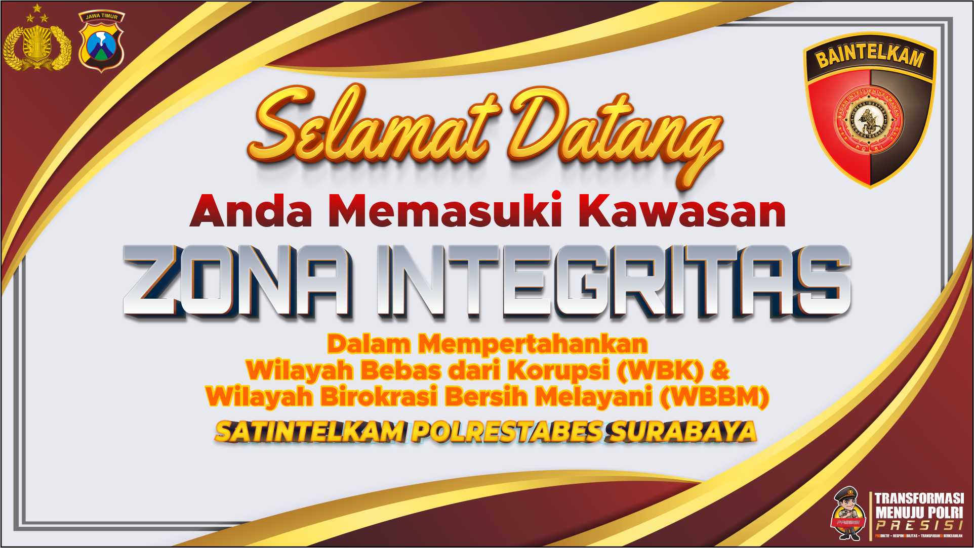 PAPARAN SATINTELKAM POLRESTABES SURABAYA