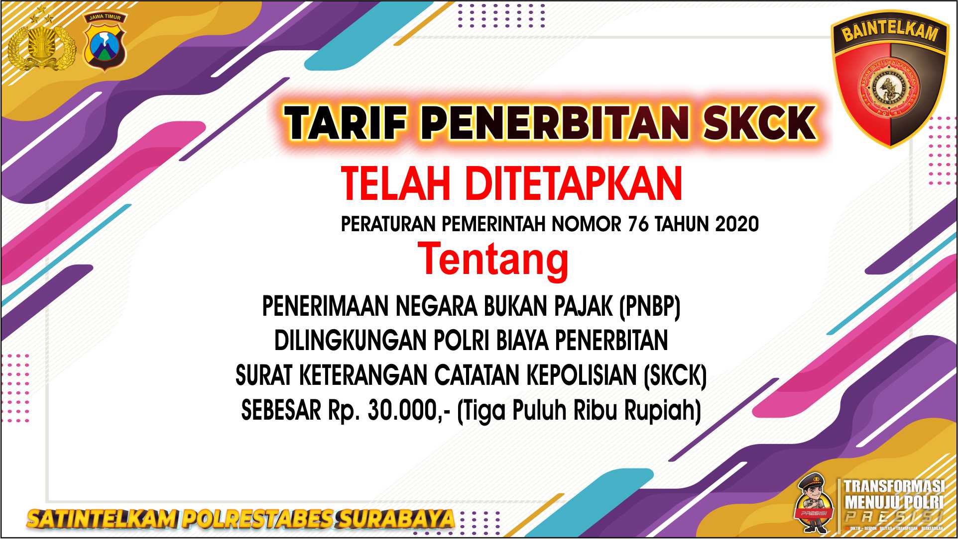 BIAYA PEMBUATAN SKCK